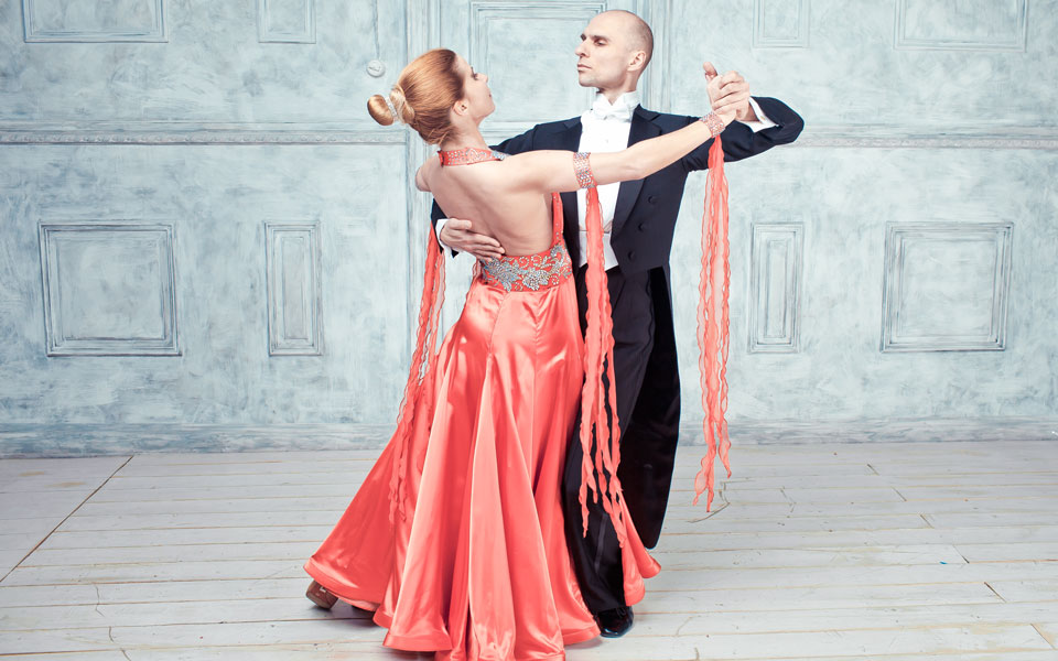 Сергей Алексеев и Юлианна Ломако исполняют танго